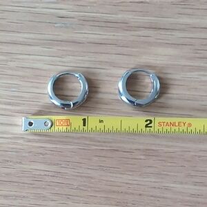 Sterling Silver Huggies